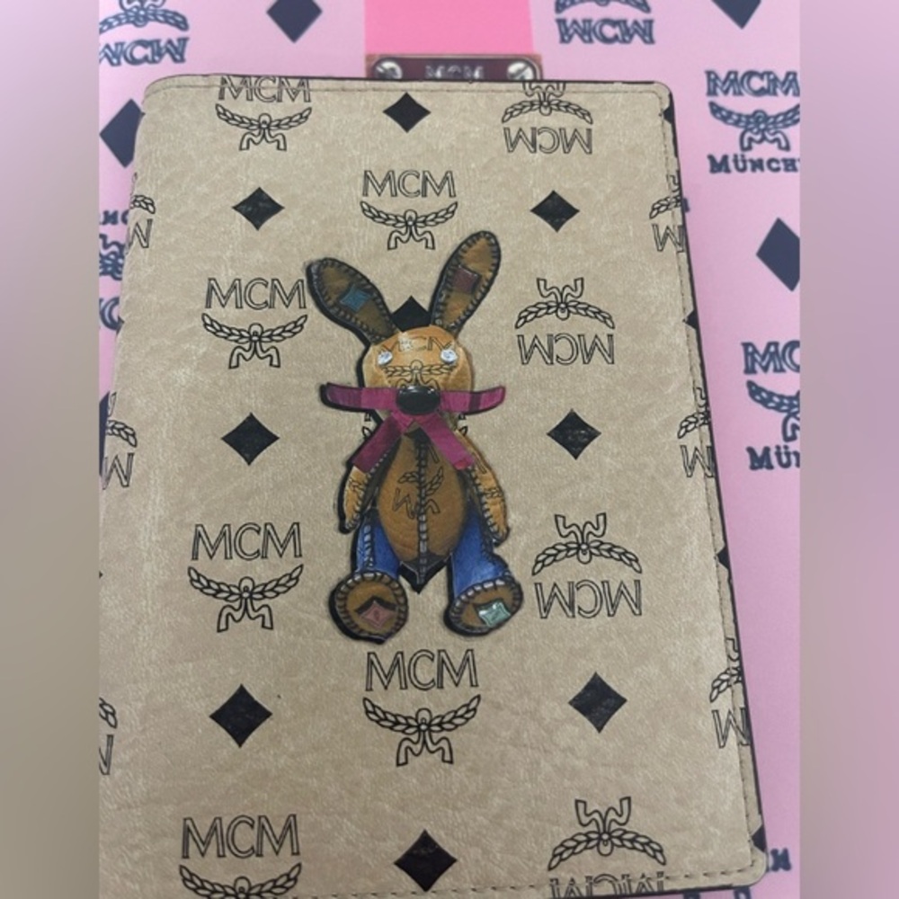 MCM Bunny Passport Holder